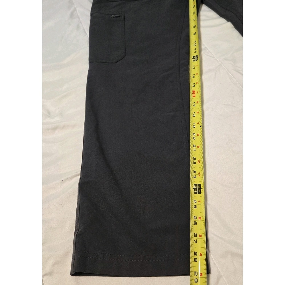 Figs Technical Collection Straight Leg Zip Fly Scrub Pants Charcoal Gray Medium - Picture 3 of 7